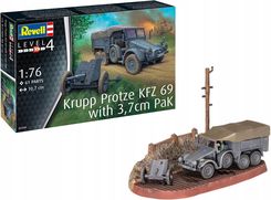 Revell Model Krupp Protze Kfz 69 with 3,7cm Pak 1/76 03344