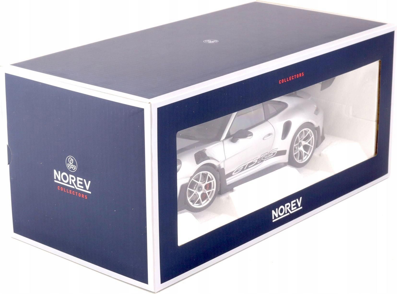 Porsche 911 GT3 RS 2022 GT Silver Metallic 1:18