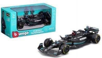 Race F1 Mercedes-Amg W14 E 2023 #63 Bburago