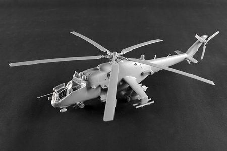 Trumpeter 05829 Śmigłowiec Mi-24P Hind-F model helikopter skala 1/48 - zdjęcie 3