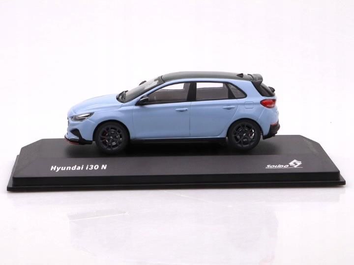 SOLIDO 1:43 Hyundai I30N Blue 2022 – Miniature De Collection Avec Ouvrants Et Roues Directionnelles