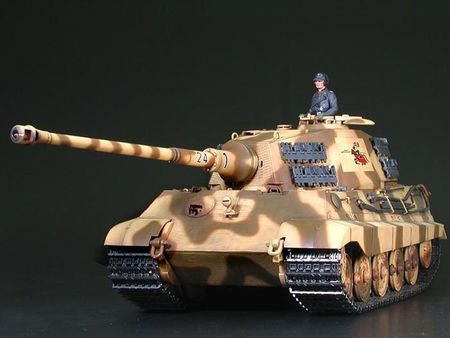 King Tiger czołg (p/opcja) (rc 1/16) Tamiya 56018 - zdjęcie 6