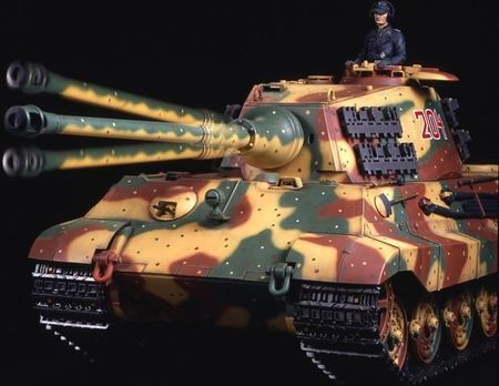 King Tiger czołg (p/opcja) (rc 1/16) Tamiya 56018 - zdjęcie 5