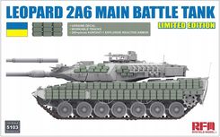Zdjęcie Leopard 2A6 Main Battle Tank (Limited Edition) 1:35 Rye Field Model 5103 - Warszawa