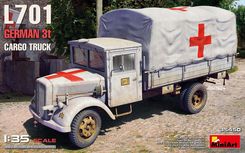 Zdjęcie L701 German 3t Cargo Truck 1:35 MiniArt 35450 - Brwinów