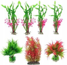 Zdjęcie PietyPet 7 dużych roślin do akwarium dekoracja zbi - Rabka-Zdrój