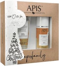 Apis - Bogactwo miodu - Nektar do ciała 200ml, krem z mleczkiem pszczelim 100ml - Zestaw Świąteczny