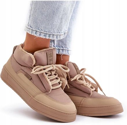 Sneakersy Śniegowce Ocieplnane Sznurowane Big Star OO274A532