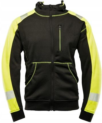 Bluza Robocza Polar Roboczy Dresowa Kurtka Ciepła Odblaskowa Ostrzegawcza - zdjęcie 3