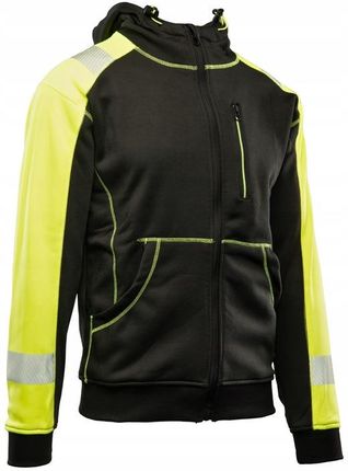 Bluza Robocza Polar Roboczy Dresowa Kurtka Ciepła Odblaskowa Ostrzegawcza - zdjęcie 5