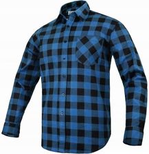 Koszula Flanelowa Jakość Flanela Niebieska Roz Xl