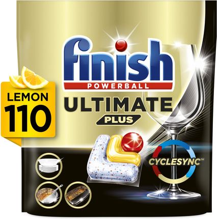 Kapsułki do zmywarki Finish Powerball Ultimate Plus All in 1 Lemon 110 szt.
