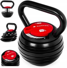 Zdjęcie Kettlebell regulowany Sapphire SG-1018 3,5-18 kg - Busko-Zdrój