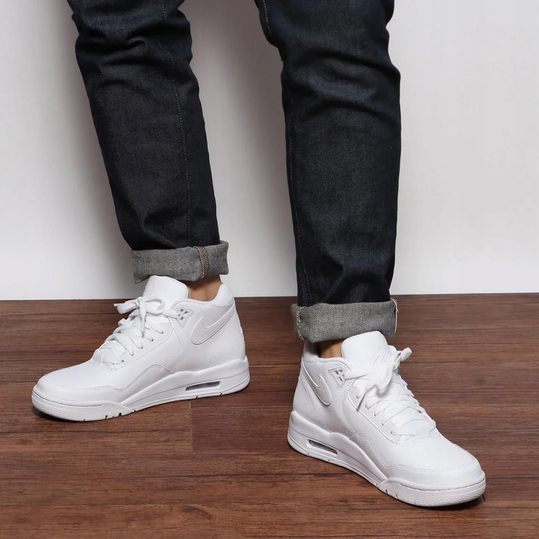 R.44 Buty męskie Nike Flight Legacy White białe sportowe