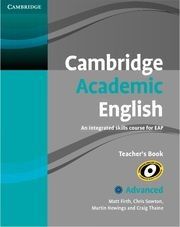 Cambridge Academic English C1 Advanced Teacher's Book