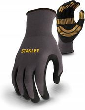 Zdjęcie Stanley Rękawice Ochronne Nitrylowe, Nakrapiane, Rozmiar L/9, Razor Tread, [Sy510L] - Czarne