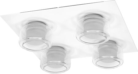 Ledvance Lampa Ścienna I Sufitowa Orbis Flame Z Diodami Led, Biała, 22W, 1400Lm, 30004000K, Temperatura Barwowa Regulowana Za Pomocą Przełącznika Ści