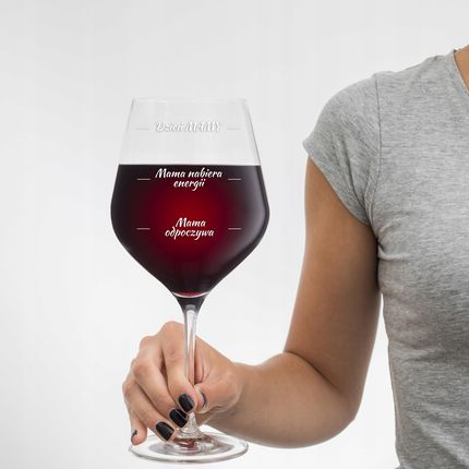 Divinto Gigantyczny Kieliszek Prezent Na Dzień Mamy - zdjęcie 4