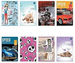 Zdjęcie Interdruk Zeszyt A5/16 Kartek W Kolorową Linię - Jutrosin