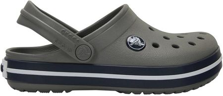 Crocs Chodaki dla dzieci Crocs Kids Crocband Clog szaro-granatowe 207006 05H