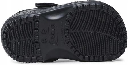 Crocs Klapki Classic Clog T 206990 Czarny - zdjęcie 2
