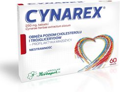 Zdjęcie Cynarex 250mg 60 tabletek - Łeba