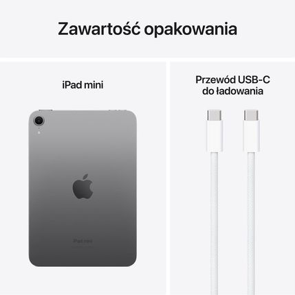Tablet Apple iPad Mini 7gen 256GB Wi-Fi Gwiezdna Szarość