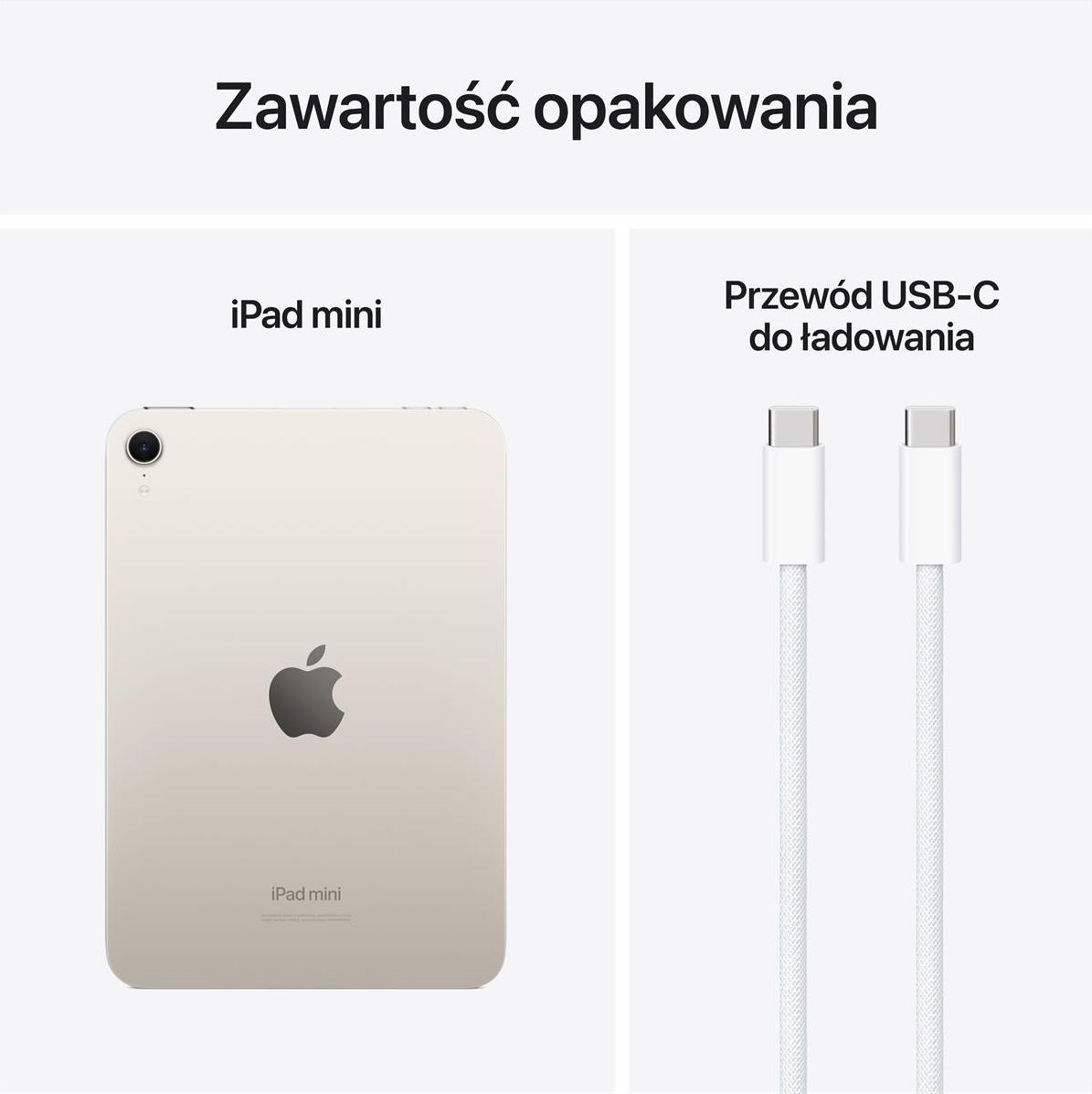 Apple iPad mini 128GB シルバー Apple iPad Mini 7gen 128GB 5G Gwiezdna Szarość - Tablety 8