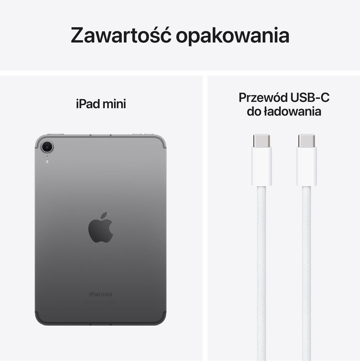 Tablet Apple iPad Mini 7gen 128GB 5G Gwiezdna Szarość (MXPN3HCA