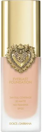 Dolce&Gabbana Flawless Everlast Foundation Intensywnie Kryjący Fluid O Długotrwałym Działaniu Spf 20 Odcień 09C Light Medium 27ml