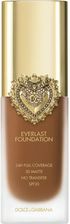 Dolce&Gabbana Flawless Everlast Foundation Intensywnie Kryjący Fluid O Długotrwałym Działaniu Spf 20 Odcień 32W Medium Deep 27ml