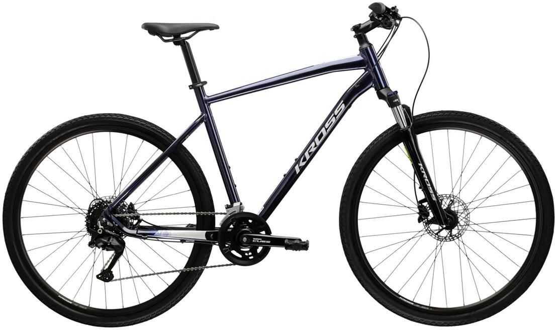 фото Велосипед гірський (MTB) Kross Evado 5.0 28 2025 Silver Gloss