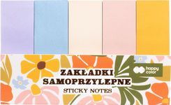 Zdjęcie Happy Color Zakładki Samoprzylepne Bloom-Boho 5 Kolorów - Kłecko