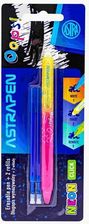 Zdjęcie Astra Długopis Wymazywalny Click 0,5mm Astrapen Oops! Neon + 2 Wkłady - Łask