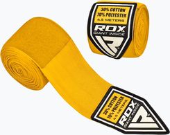 Zdjęcie Bandaże Bokserskie Rdx Hand Wraps Plus 450cm Yellow - Nowy Staw