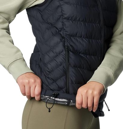 Bezrękawnik puchowy damski Columbia POWDER LITE II czarny 2089561010 - zdjęcie 3