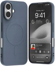 Mercury Etui Silikon Case Do Iphone 16 Mag Safe Z Mikrofibrą