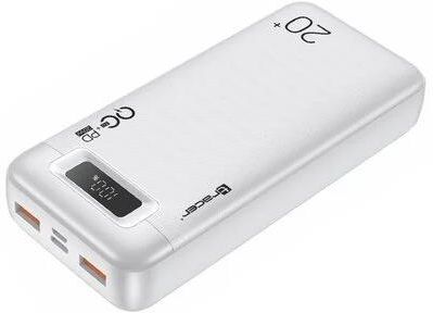 Tracer Voltx 20000 Mah Pd Qc3 0 22 5W Biały (TRABAT47521)