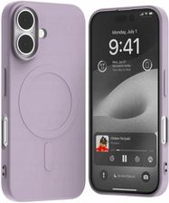 Mercury Etui Silikon Case Do Iphone 16 Mag Safe Z Mikrofibrą