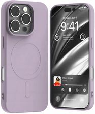 Mercury Etui Silikon Case Do Iphone 16 Pro Max Mag Safe Z Mikrofibrą
