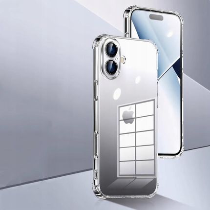 Msvii Etui Anti Shock Tpu Do Iphone 16 Przezroczyste - zdjęcie 3