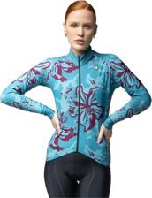 Zdjęcie Bluza Rowerowa Damska Ale Cycling Flower Niebieski - Gryfino