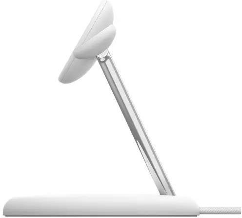 Belkin BOOST CHARGE PRO 3-in-1 ホワイト Ładowarka indukcyjna Belkin Boost Pro 3-in-1 Qi2 15W dla