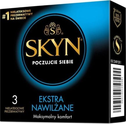 Unimil SKYN - Extra Nawilżane, nielateksowe 3 szt.