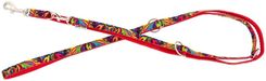Barry King Smycz Dla Psa Wzór Picasso Regulowana Taśma Polipropylenowa 20Mm 220Cm Czerwona