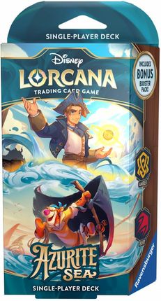 Ravensburger Disney Lorcana TCG Azurite Sea - Amber / Ruby Starter Deck