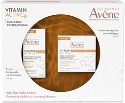 Zdjęcie AVENE VITAMIN ACTIV Cg Zestaw Serum korygująco-rozjaśniające, 30ml + Krem intensywnie rozświetlający 50ml - Chęciny