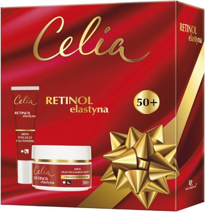Zestaw Celia Retinol & Elastyna Krem do twarzy 50+ i Krem pod oczy