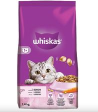 Whiskas Sucha Karma Dla Dorosłych Kotów Łosoś 1,4Kg