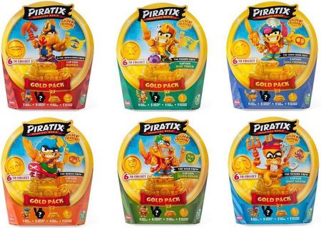 Piratix Zestaw Figurek Golden Treasure Ppx1B616In00 - Ceny i